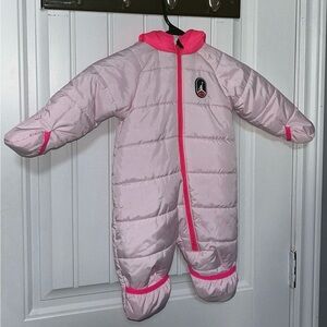 Pink Baby Michael Jordan winter Snowsuit